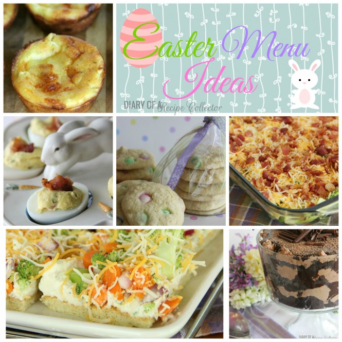 Easter Meal Plan Ideas - Diary of A Recipe Collector