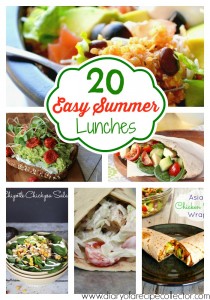 Easy Summer Lunch Ideas - Diary of A Recipe Collector