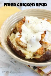 Fried Chicken Spud | Diary of a Recipe Collector