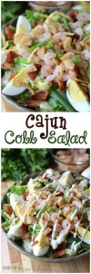 Cajun Cobb Salad | Diary of a Recipe Collector