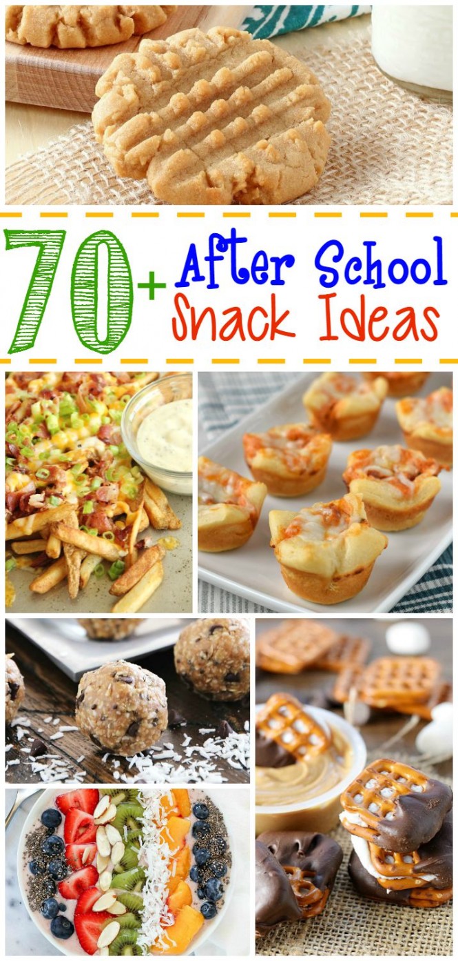 70+ After School Snack Ideas - Diary of A Recipe Collector