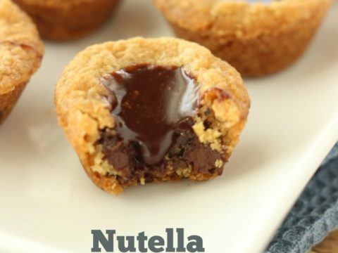 Mini Nutella® Cookie Cups Recipe