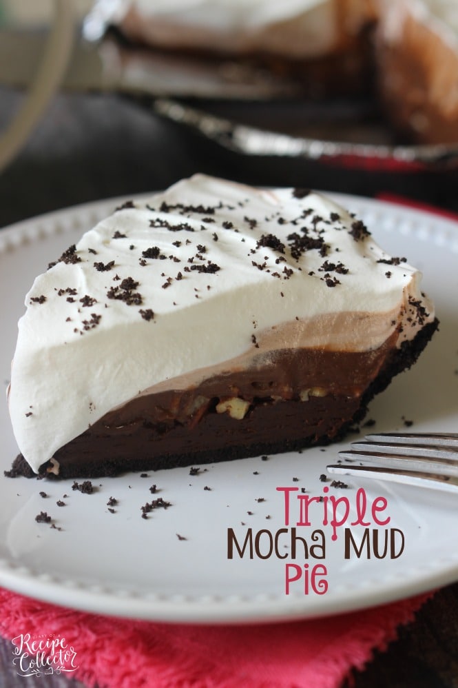 Triple Mocha Mud Pie - Diary of A Recipe Collector