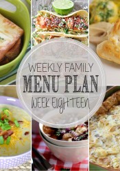 Weekly Family Meal Plan