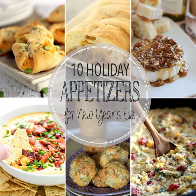 Holiday Appetizers for New Year's Eve - Diary of A Recipe Collector