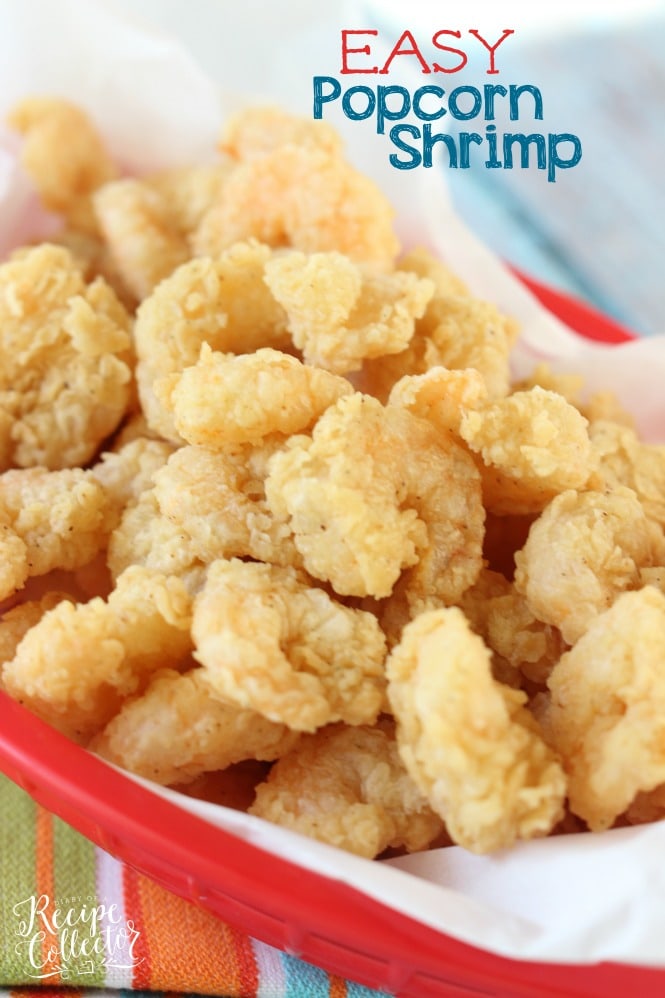 Easy Popcorn Fried Shrimp - Diary of A Recipe Collector