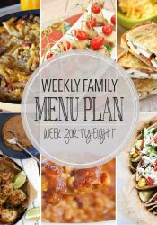 Weekly Family Meal Plan #48