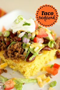 Taco Cornbread - Diary of A Recipe Collector