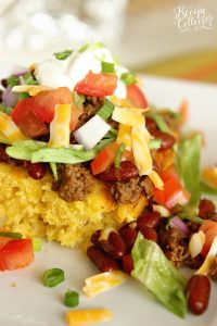 Taco Cornbread - Diary of A Recipe Collector