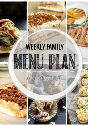 Weekly Family Meal Plan #49