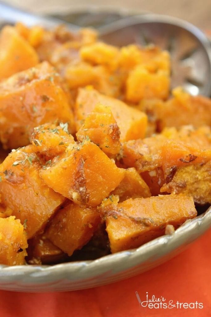 Crock Pot Cheesy Potatoes - Julie's Eats & Treats