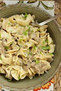 Creamy Beef Noodles recipe