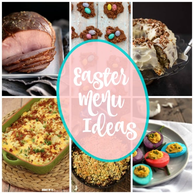 Weekly Family Meal Plan - Easter Menu Ideas