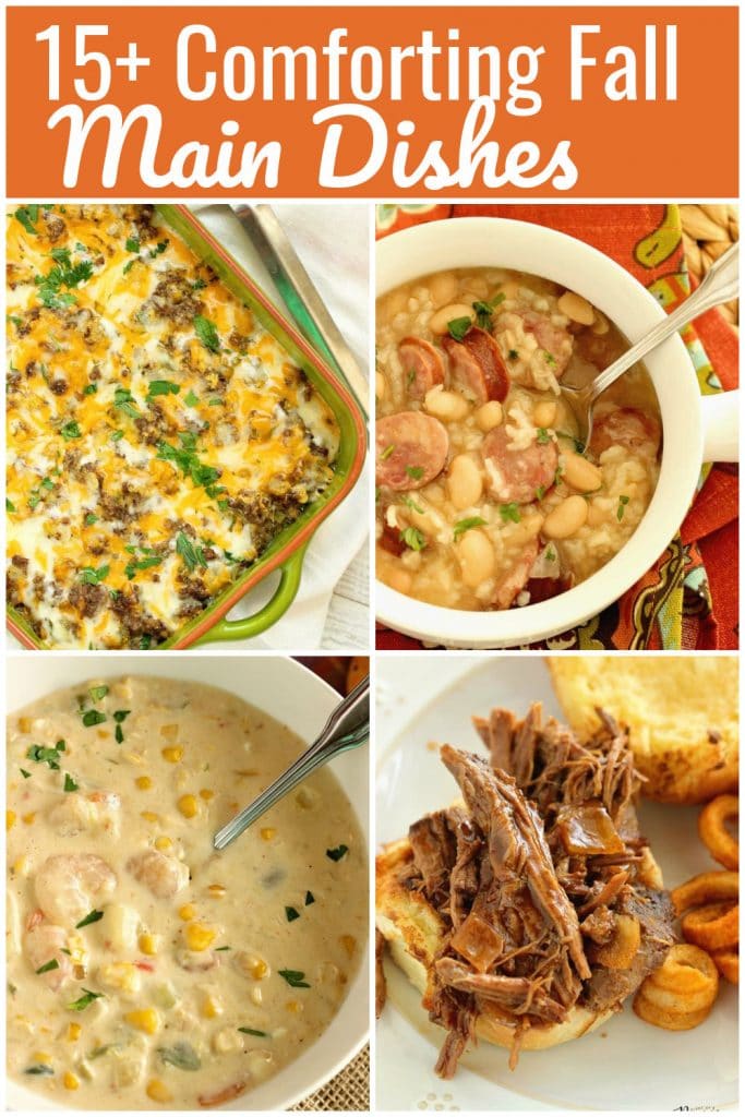 Comforting Fall Main Dish Recipes - Diary of A Recipe Collector
