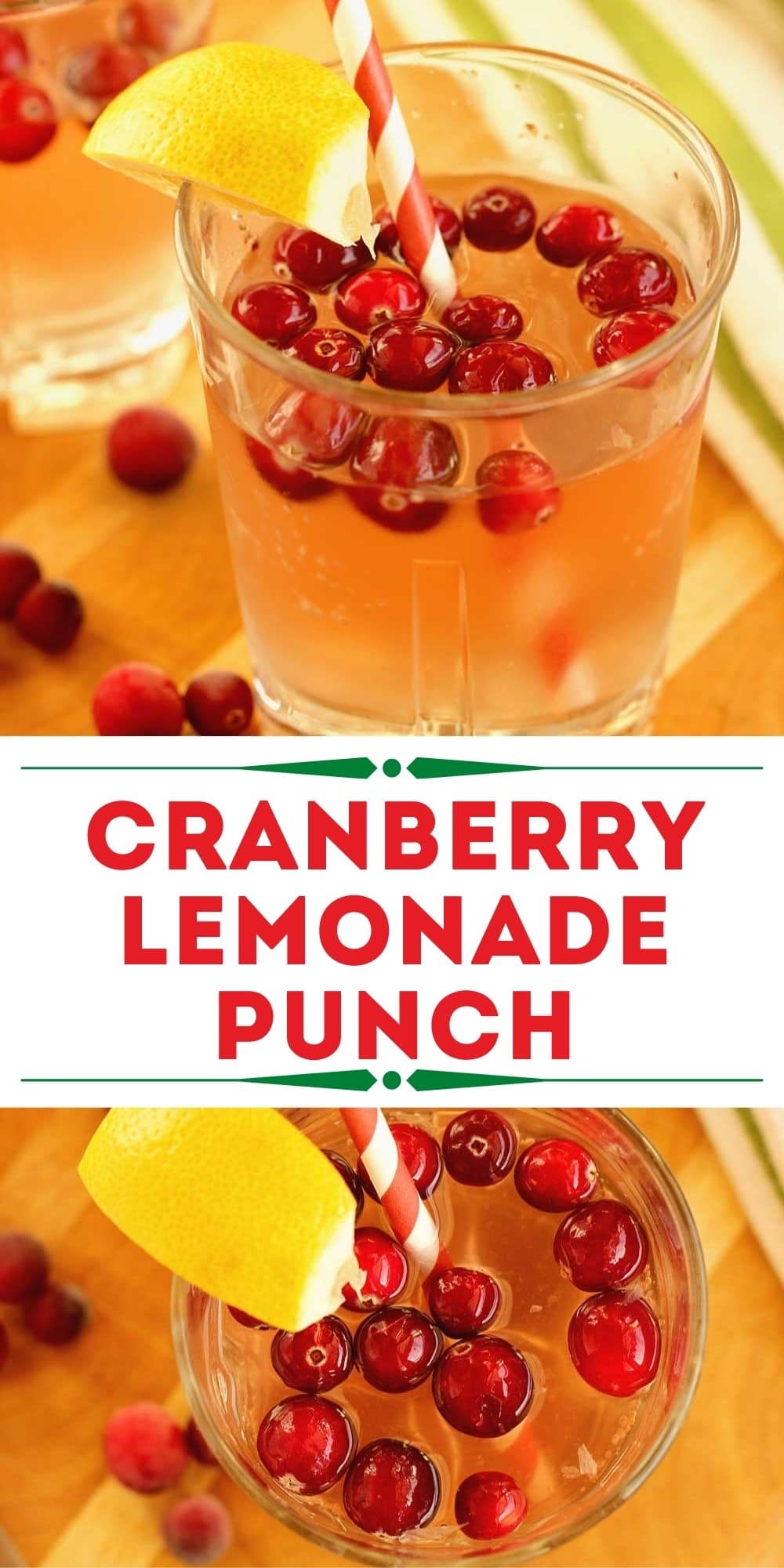 Cranberry Lemonade - Diary of A Recipe Collector
