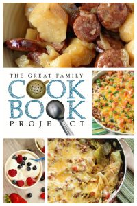 The Family Cookbook Project - Let's turn all those recipes you've been collecting into your very own family cookbook! Plus, take a look at the 5 recipes we can't miss in our cookbook!