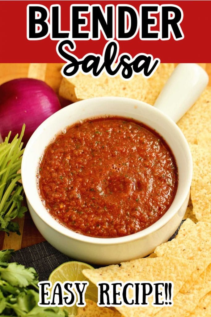 Restaurant-Style Salsa (Blender Recipe!)