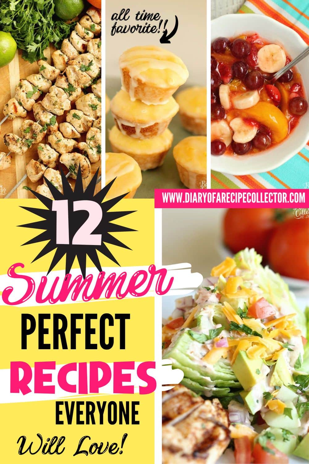 Favorite Spring and Summer Recipes Diary of A Recipe Collector