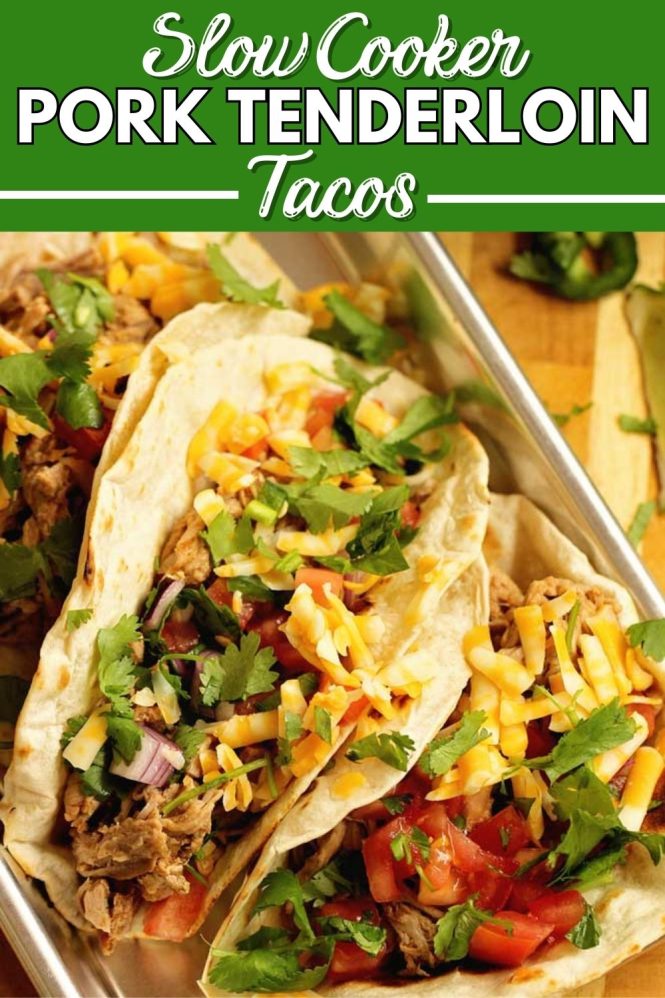 Slow Cooker Pork Tenderloin Tacos - Diary of A Recipe Collector