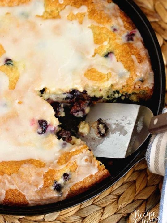 Mini Berry Skillet Cake