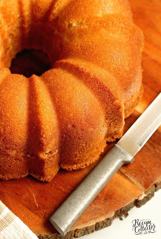 This Sour Cream Coconut Pound Cake is an old-fashioned pound cake recipe that is absolutely delicious!  