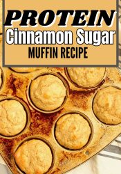 Cinnamon Sugar Protein Muffins